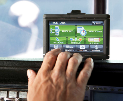 heavy truck and trailer gps installation