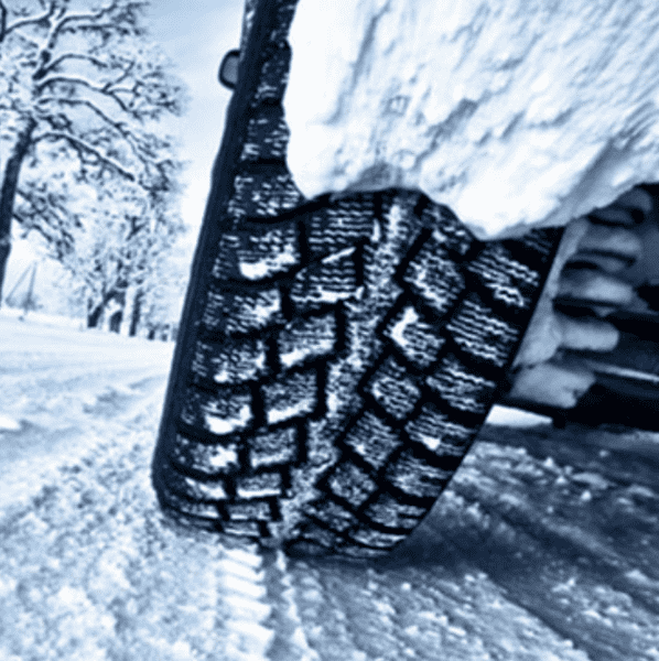 winter driving stopping components